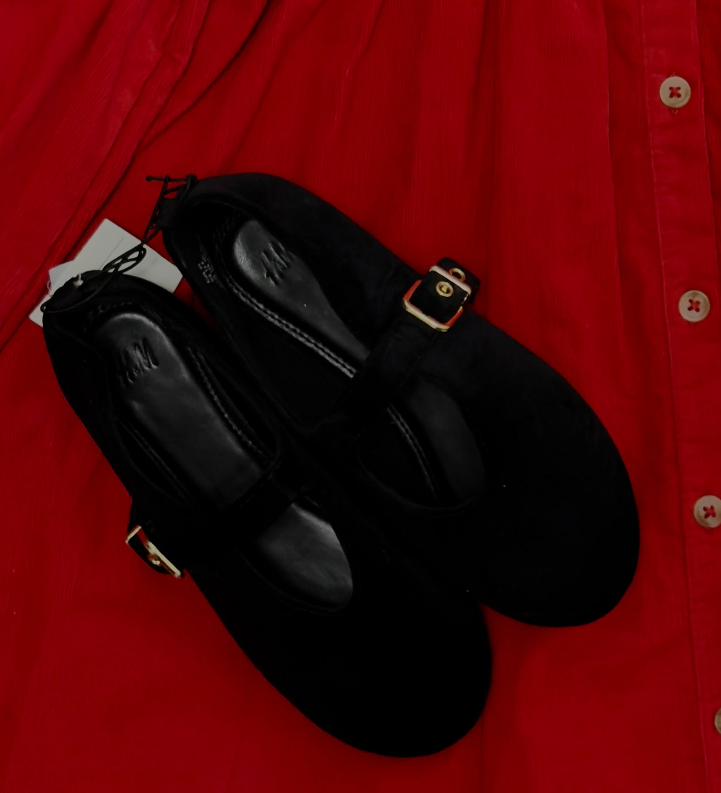 Mark & Spencer Cherry Red Vintage Dress Set