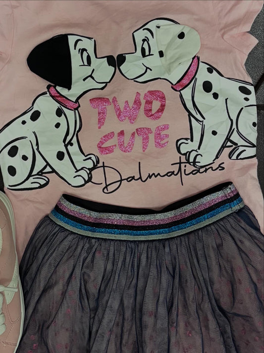 Disney Dalmatian graphic T-shirt Set