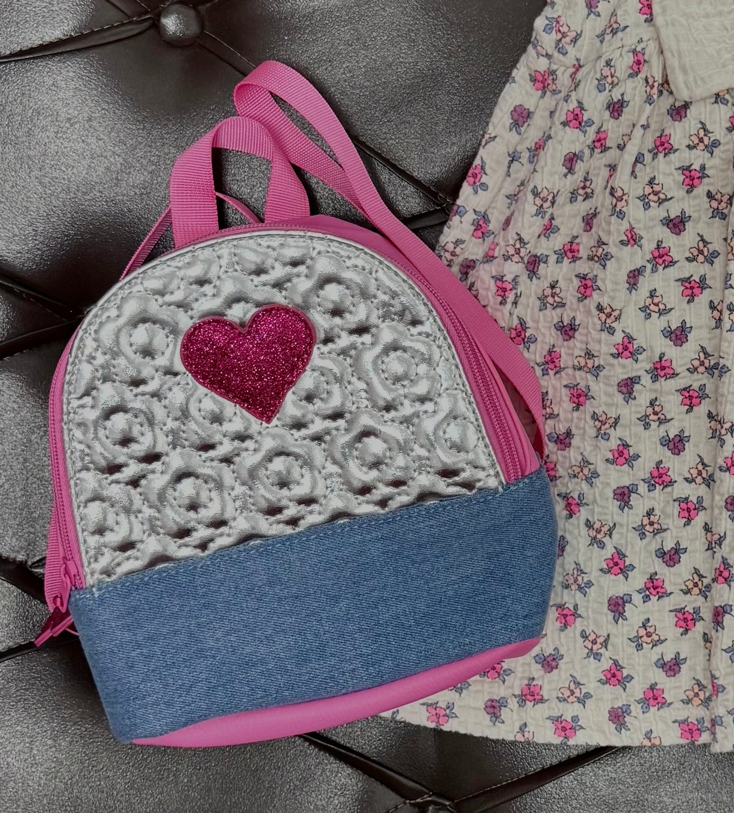 Zara Blossom Bow Cotton Dress Set