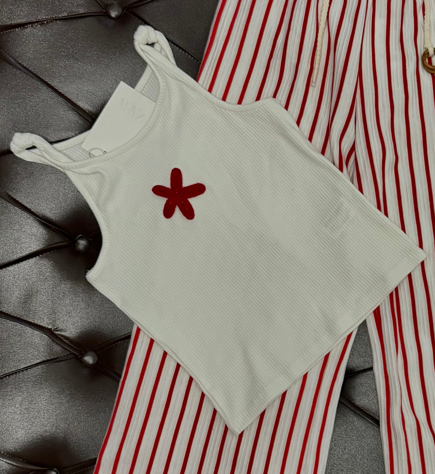 Zara Candy Stripe Summer Set