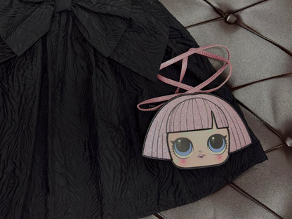 Mark &  Spencer Girls Black Bow Occasion Dress Set