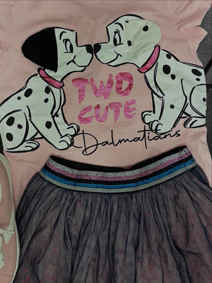 Disney Dalmatian graphic T-shirt Set