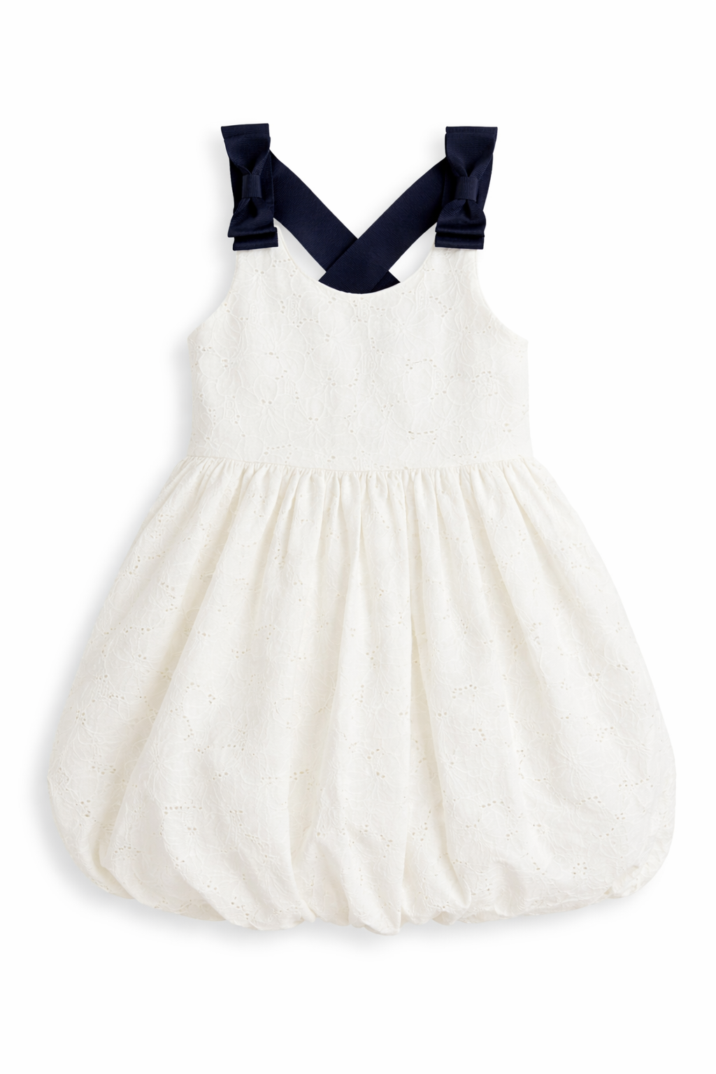 Ted Baker Navy Ribbon Broderie Dress Set