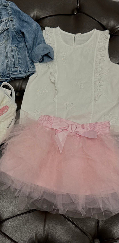 Pink Tutu Bunny Weekend Set