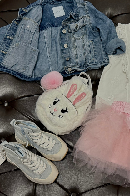 Pink Tutu Bunny Weekend Set
