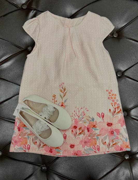 Blush Garden Border Dress Set