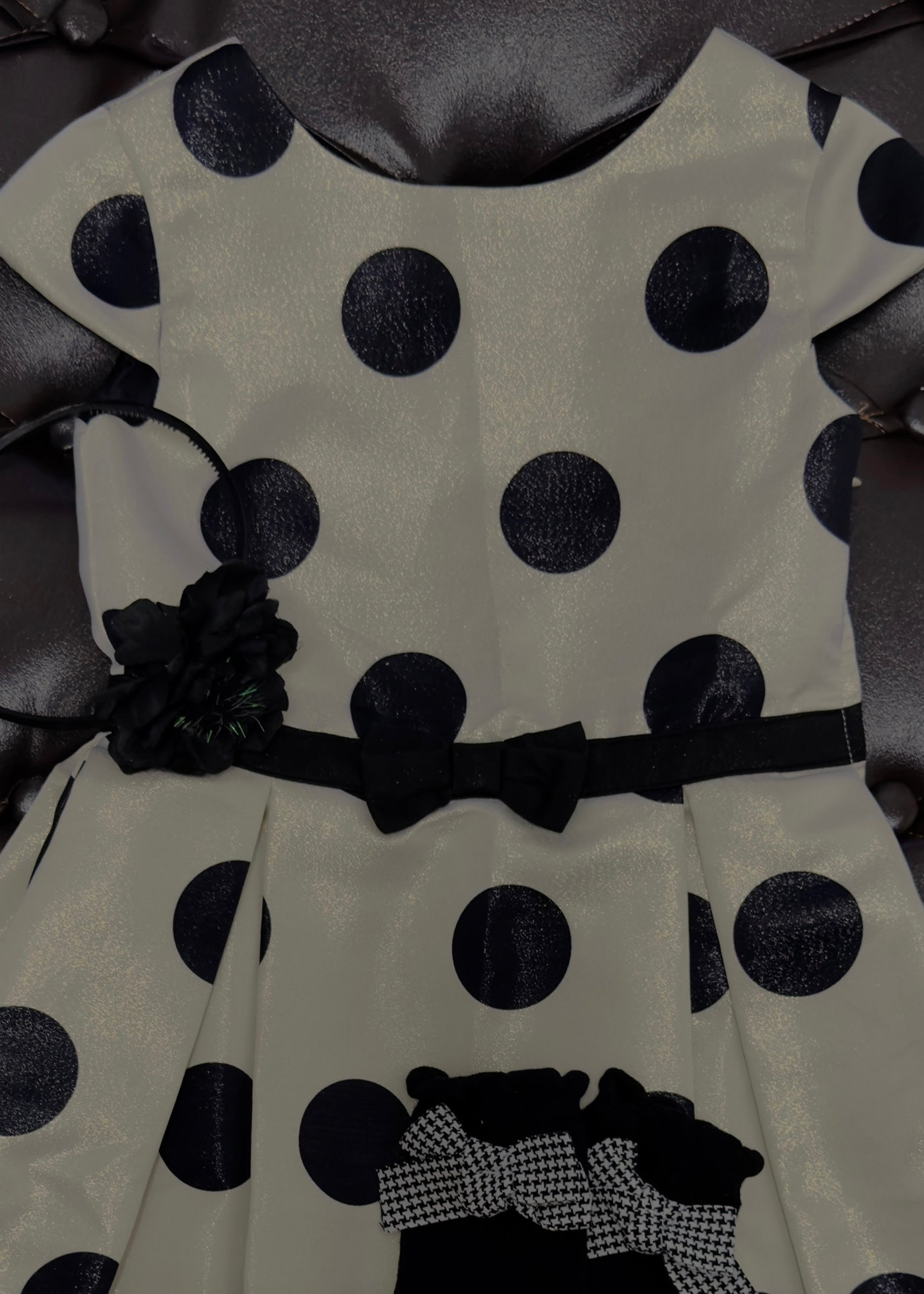 Classic Polka Charm Dress Set