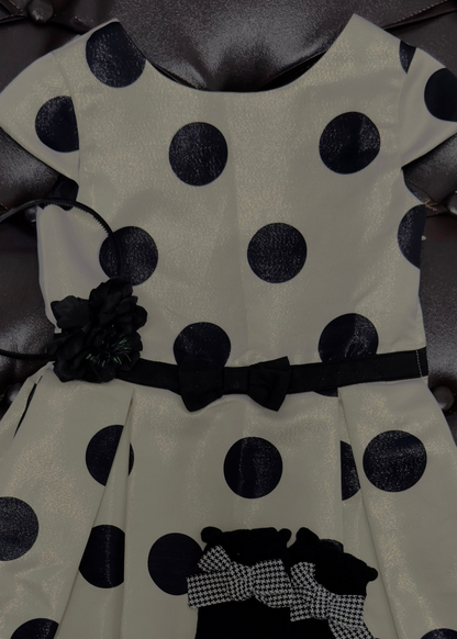 Classic Polka Charm Dress Set