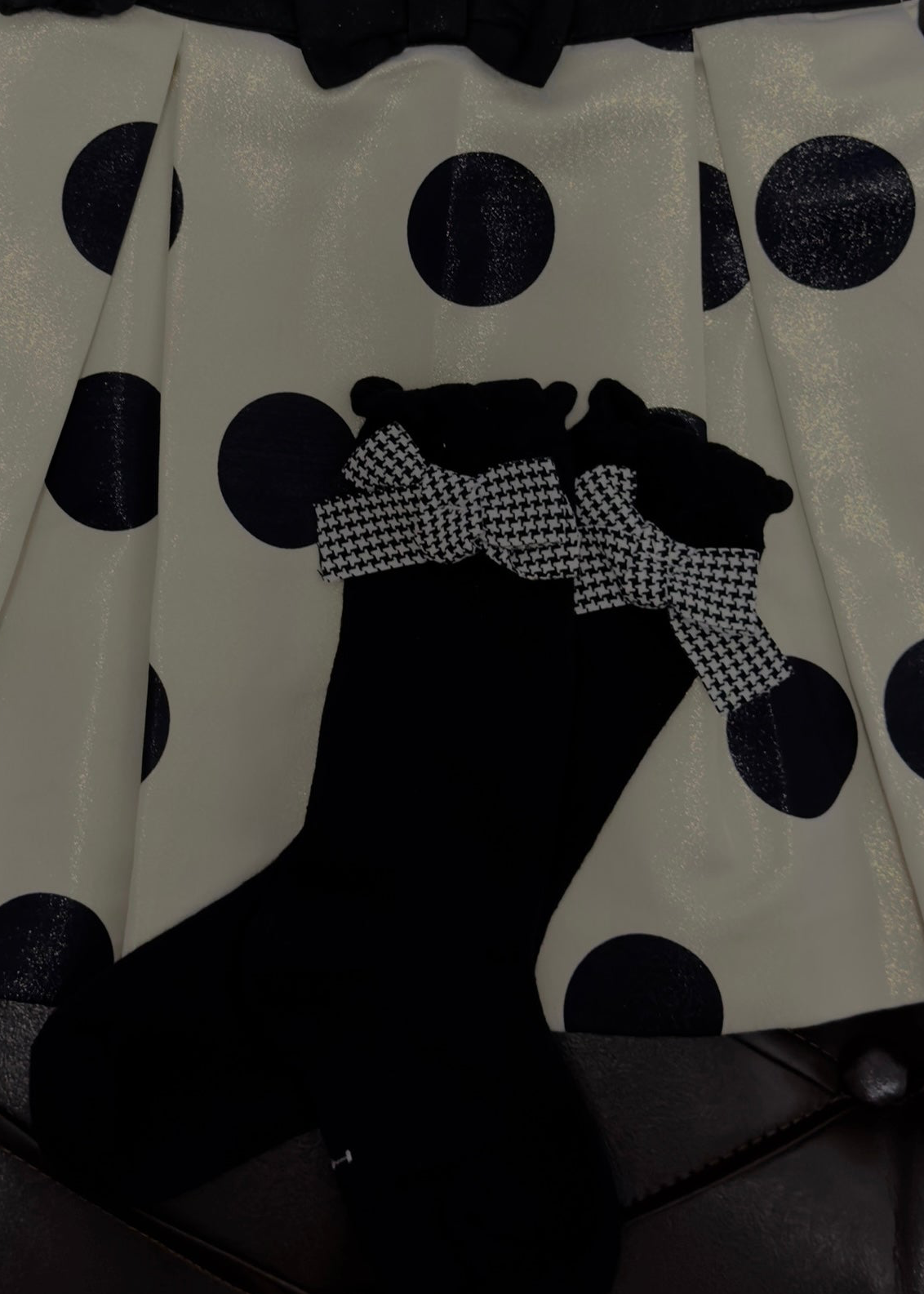 Classic Polka Charm Dress Set