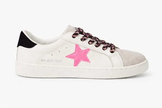 Vintage Havana Leopard-Lace Sneakers