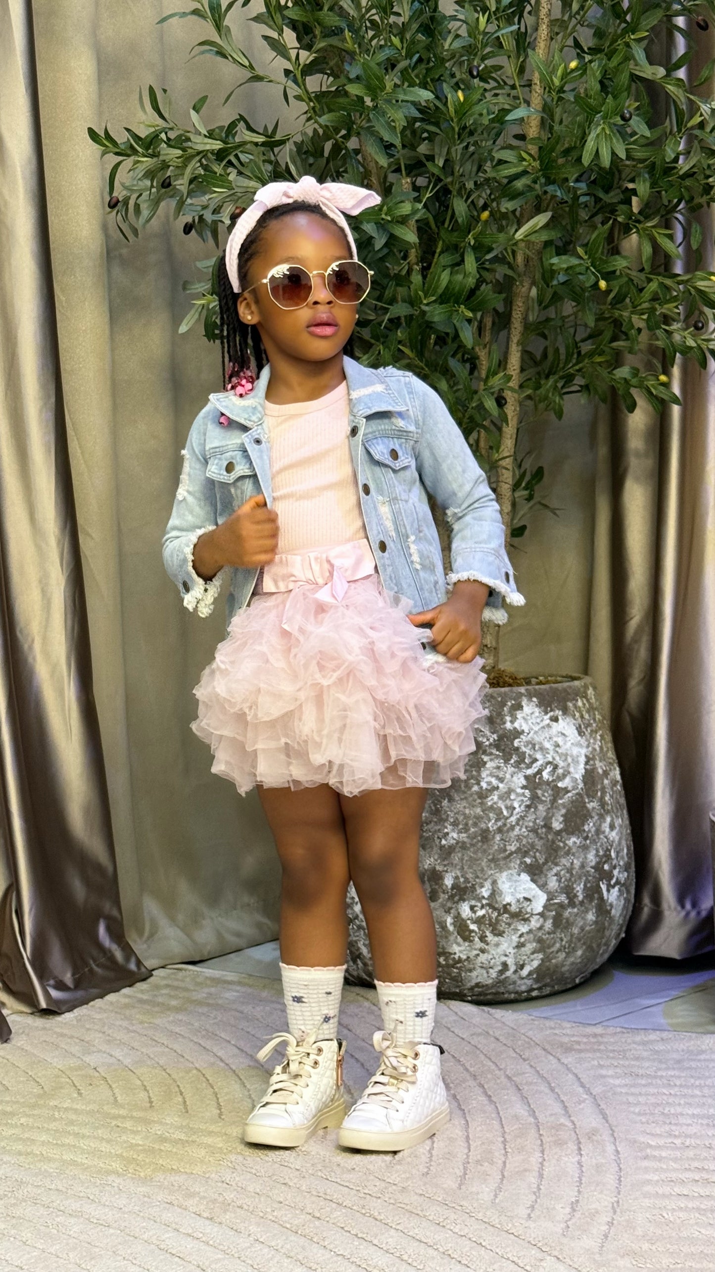 Pink Tutu Bunny Weekend Set