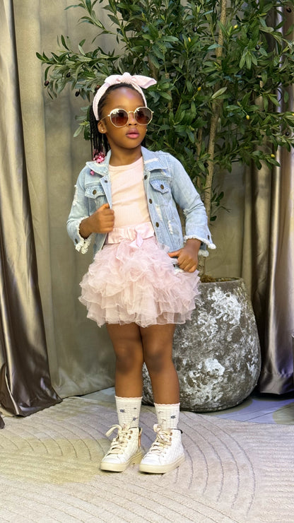 Pink Tutu Bunny Weekend Set