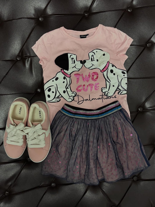 Disney Dalmatian graphic T-shirt Set
